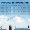 Boat Fishing Rods PHISHGER Telescopic Surf Spinning Rod 3.6/4.2/4.5/5.0/5.3m Power80-150g 30T Carbon Travel Surfcasting Shore Casting Fishing Pole 230729