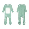 Bleach Baby Bodysuit Sublimation Bodysuit Blank Long Sleeve One-Piece Bodysuits for Baby Boys Girls 21 COLORS Party Supplies 0728
