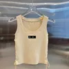 Sommarvita kvinnors toppar Kort ärm Runda nacktoppar Rhinestone Sexig stropplös svart tank Casual ärmlösa rygglösa toppar Skjortor Luxur Designer Solid Color Vests