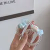 Épingle à cheveux pour filles, série nuage blanc, attaches pour cheveux, Mini étoile bleue, griffes mignonnes BB, frange latérale, Barrettes à pression