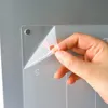 Magneti per frigorifero Calendario magnetico in acrilico trasparente Calendario riutilizzabile Facile da cancellare con 6 penne per casa Ufficio Scuola 230727