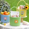 Storage Bags Rope Basket Small Round For Kids With Handle Empty Gift Decorative Bathroom Bedroom Nursery