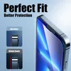 3Pcs Full Cover Tempered Glass Protector For Apple iPhone 14 13 12 11 Pro Max Mini XS XR X 8 7 Plus Film Phone Screen Protective L230619