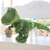 Partihandel Olika storlekar av tvåfärgade tryckta simulering Dinosaur Tyrannosaurus Rex Plush Toy Doll inomhusdekoration