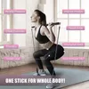 Resistance Bands 250LBS Resistance Bands Set with Workout Bar Exercise Band Fitness Stick Home Gym Bodybuilding Pilates Bar Kit Fitness Equipment 230729