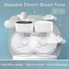 Göğüs Pumpaları Giyilebilir Elektrikli Göğüs Pompası Taşınabilir Handsfree BPA Ücretsiz Antiback Flow Kolay temiz çalışma