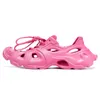 Дизайнерские пары роскошные тапочки HD кружевные кроссовки сандалии плесень бассейн Slides golw в темных мужчинах Женщины Слид -резиновые пласты