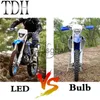 Motorfiets Verlichting LED Koplamp Koplamp Dirt Bike Voor Yamaha WR 250 400 450 YZ TTR WR XT FX MX enduro Motocross OffRoad Head Light Kuip x0728