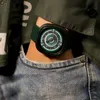 Orologio da uomo e da donna, orologio da 46 mm con batteria al quarzo in silicone impermeabile, moda sportiva di lusso di alta qualità