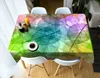 Table Cloth Irregular Pattern Dustproof Rectangular Tablecloth Wedding Party Decoration Home Kitchen Fireplace Countertop Accessories R230801