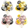 Party Dekoration 12 Zoll Abschlussballons Roségold Latex Ballon Konfetti Ballon 2021 Glückwunsch Grad Supplies331F