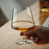 Verres à vin Style européen Niveau professionnel Brandy Snifters Cristal Cognac Whisky XO Dégustation Verre Rouge Whisky Goblet Footed