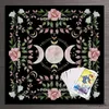 Masa bezi Ayı Bezi Alter Bezi Tarot Masa Decloth Çiçek Tarot Mat Dekoru Yazlık Çekirdek R230726