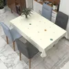 Toalha de mesa à prova d'água e resistente a óleo Mesas compridas e quadradas podem ser feitas de toalhas de estilo europeu Toalhas de mesa de arte de pano R230726