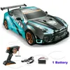 Voiture RC électrique CSOC 1 10 RC Racing Drifting avec lumière LED 2.4G Haute Vitesse Télécommande Jouet Big Off road 4WD pour Adultes Garçons 230727