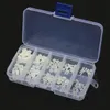 Tool Parts 150pcs White Nylon Hex Screw M2 M2.5 M3 M4 M5 Bolt Nut Standoff Spacer Kit with Plastic Box Corrosion Resistant 230727