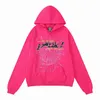 2023 PINK Blue Sp5der 55555555 Hoodie Mens Womens High Qualit