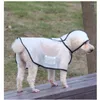 Vêtements pour chiens imperméable extérieur vêtements pour animaux de compagnie transparents manteau imperméable léger pour petits moyens grands chiens combinaison accessoires