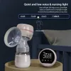 母乳用電気用電気母斑ポンプUSB充電可能なサイレントポータブルミルク抽出器自動搾乳器快適母育児BPAフリーX0726