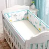 MATS 30x250cm Baby 3D Bed قاع صيف صيف صافي سرير مكافحة الاصطدام الطويل المصد الربط الأطفال الفراش 230727