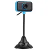 Webcamsコンピューターマイクのウェブカメラプラグポータブルウェブカメラを録音するためのゲームゲームR230728