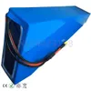 Triangle Bag Battery 48V 20AH 25AH 30AH 35AH 40AH 45AH 50AH EBIKE Batteripaket med 2000W 1500W 1000W 750W 500W BMS 5A -laddare.