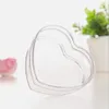 Gift Wrap 12st Clear Heart Shape Plastic Candy Box Transparent Wedding Favors and Gifts Event Party Decoration275f