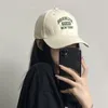 Ballkappen Brief bestickte Baseballkappe Frauen Männer Frühling Sommer gebogene Krempe Hüte Unisex Outdoor Sports Hip Hop Papa Hut Gorras 230727