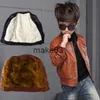 Vestes Garçons Manteaux Automne Hiver Mode Coréen Enfants Plus Velours Réchauffant Coton PU Veste En Cuir Pour 38Y Enfants Veste Survêtement J230728