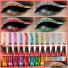 Altri articoli di bellezza per la salute Cmaadu Cola Style 12 colori Eyeliner liquidi glitterati Pigmento impermeabile Mti Color Eyeliner Eyeliner Mak Dh7Et