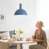 Lampy wiszące mini LED LED LED Modern lampa nordycka wisząca przemysłowa sypialnia salon kuchnia kuchnia jadalnia