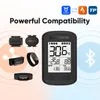 Bike Computers Magene C206 Pro Bike Computer Wireless GPS Speedometer Waterproof Road MTB Bicycle Bluetooth ANT with Cadence Cycling Sensor 230729