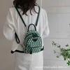 Lyxdesigner 2023 Fabrik Direktförsäljning Högkvalitativ ny Mini Canvas Art Fresh Girl Ryggsäck mångsidig Crossbody Fashion Small Bag