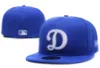 2024 Designer dopasowane czapki Snapbacks Hat Baseball Team La Baskball Caps Man Woman Outdoor Sport Haftowanie zamknięte Rozmiar 7-8 L11