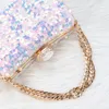 Evening Bags Bags For Women Super Fashion Luxury Elegant Temperament Boutique Beaded Sequins Clutch Evening Bag Wedding Party Prom Wallets 230727