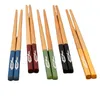 Chopsticks 5 Pairs Bamboo Wood Reusable Japanese Wooden Dishwasher Safe Fancy Long Cute Chopstick Set