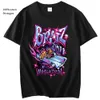 Sweats à capuche pour hommes Sweats Bratz Lettre Sweats Femme Casual Noir Tops harajuku Mode À Capuche Streetwear À Manches Longues Graphique Veste Kpop Vêtements 230728