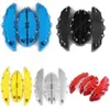 4PCS 5 Colors ABS Plastic Car 3D Disc Brake Caliper Covers Front & Rear Accessories Kit Size M S Universal242m