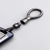 Keychains Men's Car Key Chain Pendant Metal Simple Midje Ring Business Anti-Loss