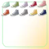 Bebê moda menino meninas lona tênis da criança meninos crianças sapatos para menina 2011134165308