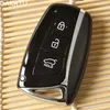 Smart Key Case 3 button For Hyundai 2013-2015 Genesis Santa Fe Equus Azera Remote Control Key Shell Smart Fob250H