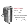 220 V Commerciële Elektrische 10L 15L Aardappel Schilmachine Roodbruine Aardappel Wasmachine Dunschiller Machine