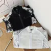 Jaquetas Masculinas Protetor Solar Casacos de Pele Masculino Esporte Camisa de Beisebol Unissex Sexy Mesh Patchwork Jaqueta com Flores Verão Branco Cavado Outfit Oversize