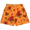 Men Shorts Designer Mens Mesh Orange Treshorts w połowie pasa z kieszeniami t krótki do sportu na plażę Dryfowanie Szybkie szybkie suszenie