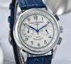 Alta qualità Top Brand CUERVO Y SOBRINOS HABANA Orologio da uomo Moda classica Cintura in pelle impermeabile Sapphire Designer Movimento Automatico Orologi al quarzo Montre