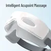 Masseur des yeux Masseur oculaire Masque chauffé pour les yeux avec music massage de compression pour migraine sécheuse oculaire tension oculaire relief des cernes améliorer le sommeil 230728