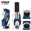 Golf Bags PGM Golf Bag Waterproof Men Caddy Golf Cart Tripod Rack Stuff Golf Bag Women Bracket Gun Stand Bag 14 Sockets QB026 230728