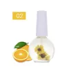 15ML Óleo de Flores Secas Ferramenta de Manicure Flor Transparente Manicure Unha Cutícula Óleo Cutícula Cutícula 0,5 oz Óleo Unha Nutrição