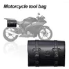 Car Organizer PU Leather Large Capacity Motorcycle Motocross Rear Seat Bag Universal Pannier Saddle High Quality Forks Ha