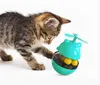 Cat Food Sweakage Cihaz Teaser Stick Cat Toy Ball Turntable Roly-Poly Eğitim İstihbarat Kedi Oyuncakları